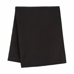 Cotton Classics Rectangle Tablecloth 230x150cm Black -homeless mug-shop GX0730 FOLD scaled