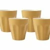 Blend Sala Espresso Cup 100ML Set Of 4 Mustard Gift Boxed