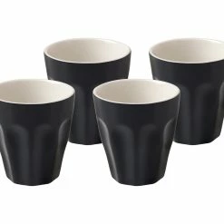 Blend Sala Espresso Cup 100ML Set Of 4 Black Gift Boxed -homeless mug-shop IB0011 A1 scaled