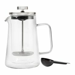 Blend Vienna Double Wall Plunger 350ML Clear Gift Boxed