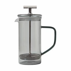 Blend Sala Glass Plunger 350ML Charcoal Gift Boxed