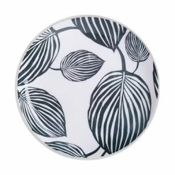 Panama Side Plate 20cm White & Grey