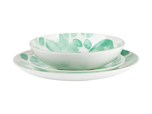 Giverny Dinner Set 12pc Green Gift Boxed 2 Giverny Dinner Set 12pc Green Gift Boxed - Image 2