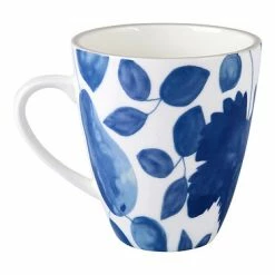 Giverny Coupe Mug Set Of 4 350ML Blue Gift Boxed -homeless mug-shop aw0620 side 4