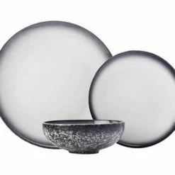 Caviar Granite Dinner Set 12 Piece