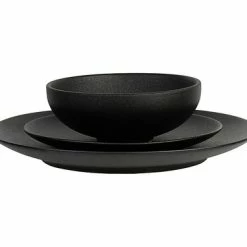 Caviar Dinner Set 12pc Black Gift Boxed 5 Caviar Dinner Set 12pc Black Gift Boxed -homeless mug-shop ax0523 stack