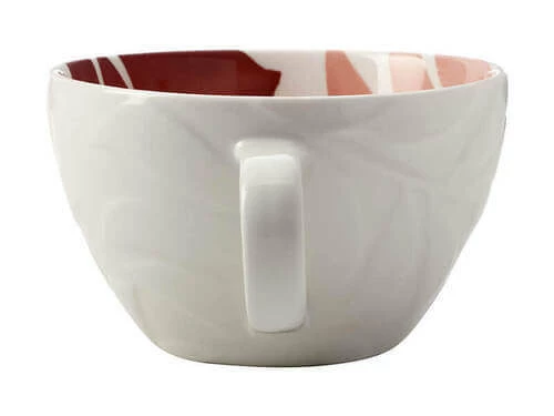 Andalusia Jumbo Mug 540ML Leaf Apricot 2 Andalusia Jumbo Mug 540ML Leaf Apricot - Image 2