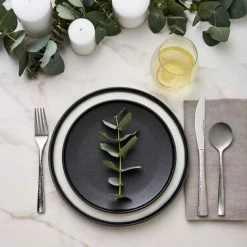 Wayland Hammered Cutlery Set 42pc Gift Boxed 5 Wayland Hammered Cutlery Set 42pc Gift Boxed -homeless mug-shop caviar wayland place setting 1