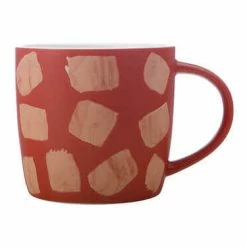 Alternative view of Macaroni Mug 440ML Terracotta