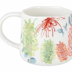 Alternative view of Royal Botanic Gardens Native Blooms Mug 350ML Grevillea
