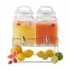 Refresh Double Cube Drink Dispenser With Stand 2X5L Gift Boxed