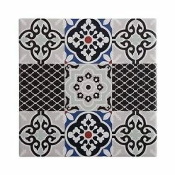 Medina Ceramic Square Tile Trivet Malaga 20cm