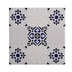 Medina Ceramic Square Tile Trivet Seville 20cm