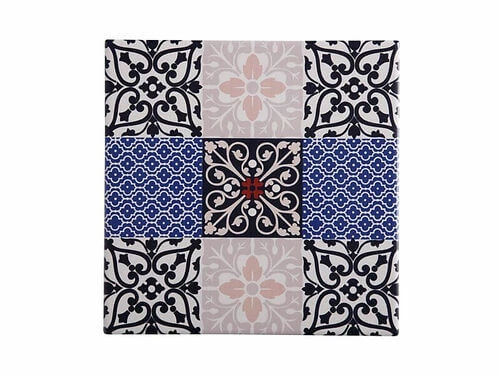 Medina Ceramic Square Tile Trivet Almeria 20cm 3 Medina Ceramic Square Tile Trivet Almeria 20cm - Image 3