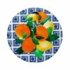 Positano Ceramic Round Tile Trivet 20cm Citrone