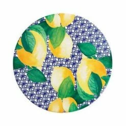Positano Ceramic Round Tile Trivet 20cm Limone