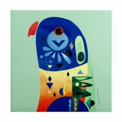 Pete Cromer Ceramic Square Trivet 20cm Lorikeet