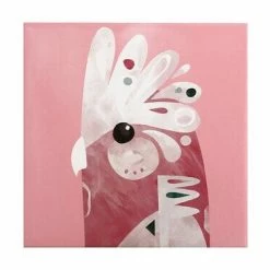 Pete Cromer Ceramic Square Trivet 20cm Galah