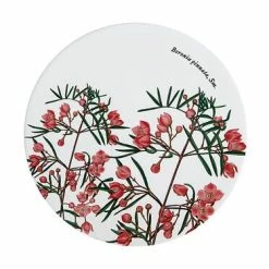 Royal Botanic Gardens Ceramic Round Trivet 20cm Boronia