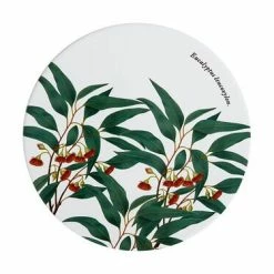 Royal Botanic Gardens Ceramic Round Trivet 20cm Gum