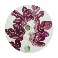 Fig Garden Ceramic Round Trivet 20cm