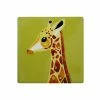 Pete Cromer Wildlife Ceramic Square Coaster 9.5cm Giraffe