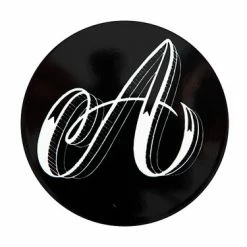 The Letterettes Ceramic Round Coaster 10.5cm A Gift Boxed""