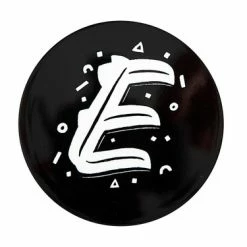 The Letterettes Ceramic Round Coaster 10.5cm E Gift Boxed""