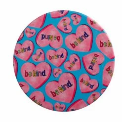 Kasey Rainbow Be Kind Ceramic Coaster 10cm Hearts