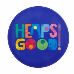 Kasey Rainbow Be Kind Ceramic Coaster 10cm Heaps Good