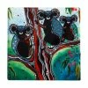 Melanie Hava Journeys Ceramic Coaster 10cm Koalas