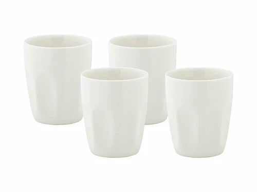 White Basics Latte Cup 200ML Set Of 4 Gift Boxed 1 White Basics Latte Cup 200ML Set Of 4 Gift Boxed
