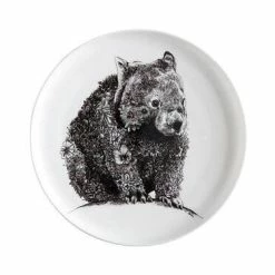 Marini Ferlazzo Plate 20cm Wombat -homeless mug-shop dx0399 2