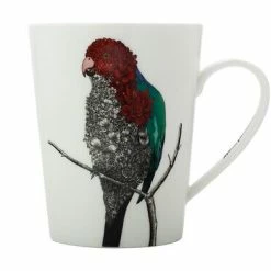 Marini Ferlazzo Birds Mug 450ML Tall Australian King Parrot
