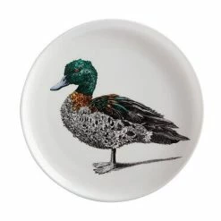 Marini Ferlazzo Birds Plate 20cm Chestnut Teal Duck