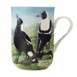 Birds Of Australia 10 Year Anniversary Mug 300ML Magpie