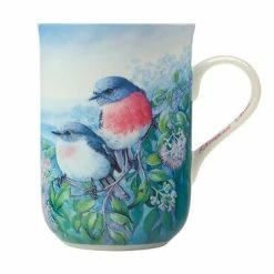 Birds Of Australia 10 Year Anniversary Mug 300ML Rose Robin