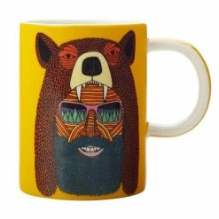 Mulga The Artist Mug 450ML Bear Man