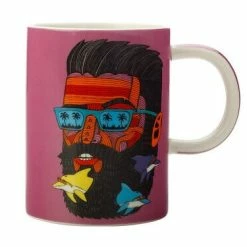 Mulga The Artist Mug 450ML Dolphin Man