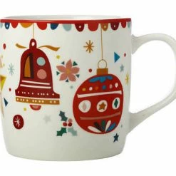 Festive Friends Mug 375ML Bells Gift Boxed -homeless mug-shop dx0887 2