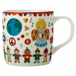 Festive Friends Mug 375ML Peace Gift Boxed