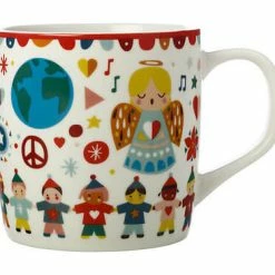 Festive Friends Mug 375ML Peace Gift Boxed 5 Festive Friends Mug 375ML Peace Gift Boxed -homeless mug-shop dx0889 2