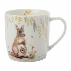 Sally Howell Mug 340ML Kangaroo Joey Gift Boxed