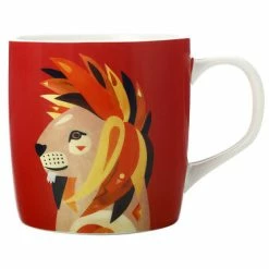 Pete Cromer Wildlife Mug 375ML Lion Gift Boxed