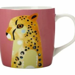 Alternative view of Pete Cromer Wildlife Mug 375ML Cheetah Gift Boxed