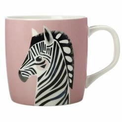 Pete Cromer Wildlife Mug 375ML Zebra Gift Boxed