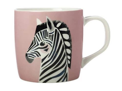 Pete Cromer Wildlife Mug 375ML Zebra Gift Boxed 2 Pete Cromer Wildlife Mug 375ML Zebra Gift Boxed - Image 2