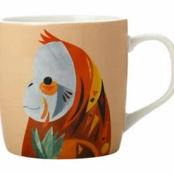 Pete Cromer Wildlife Mug 375ML Orangutan Gift Boxed -homeless mug-shop dx0914 2