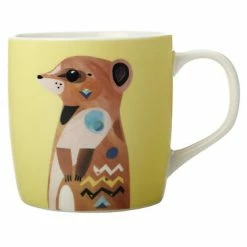 Pete Cromer Wildlife Mug 375ML Meerkat Gift Boxed