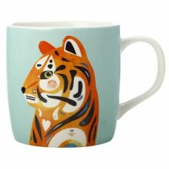 Pete Cromer Wildlife Mug 375ML Tiger Gift Boxed